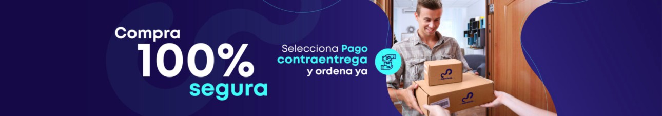 Compra segura en Mercleta. Selecciona pago contraentrega.